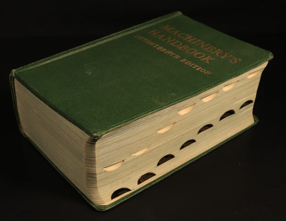 Machinery's Handbook by Oberg & Jones 1964 Vintage Engineering Reference Book