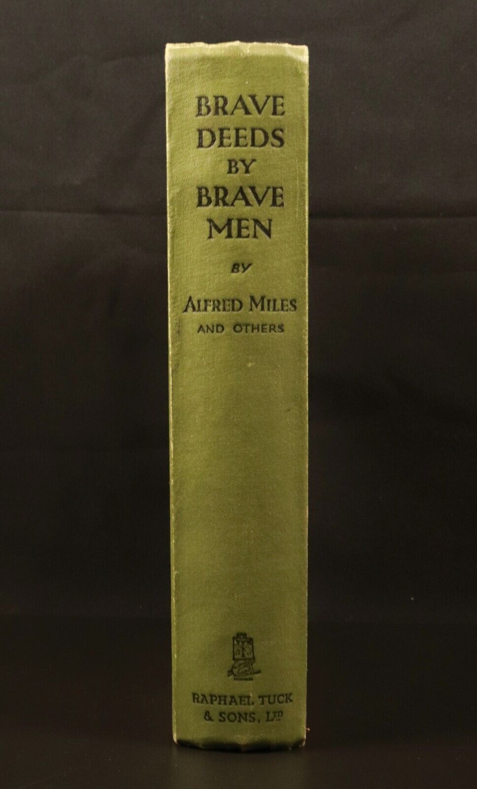 c1935 Brave Deeds By Brave Men by Alfred Miles Antique Explorers Book Colombus