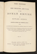 c1890 4vol History Decline & Fall Roman Empire by E. Gibbon Antiquarian Book Set-12