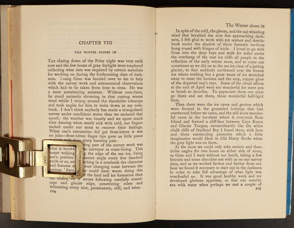 1957 South With Scott by Lord Mountevans 1st Edition Antarctic Exploration Book