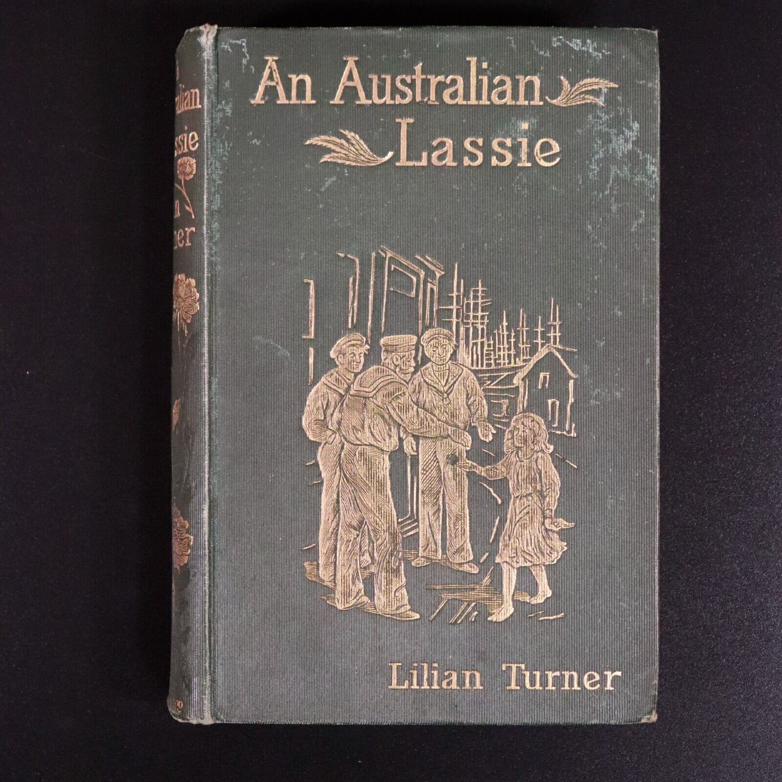 1903 An Australian Lassie by Lilian Turner Antique Australian Fiction Book