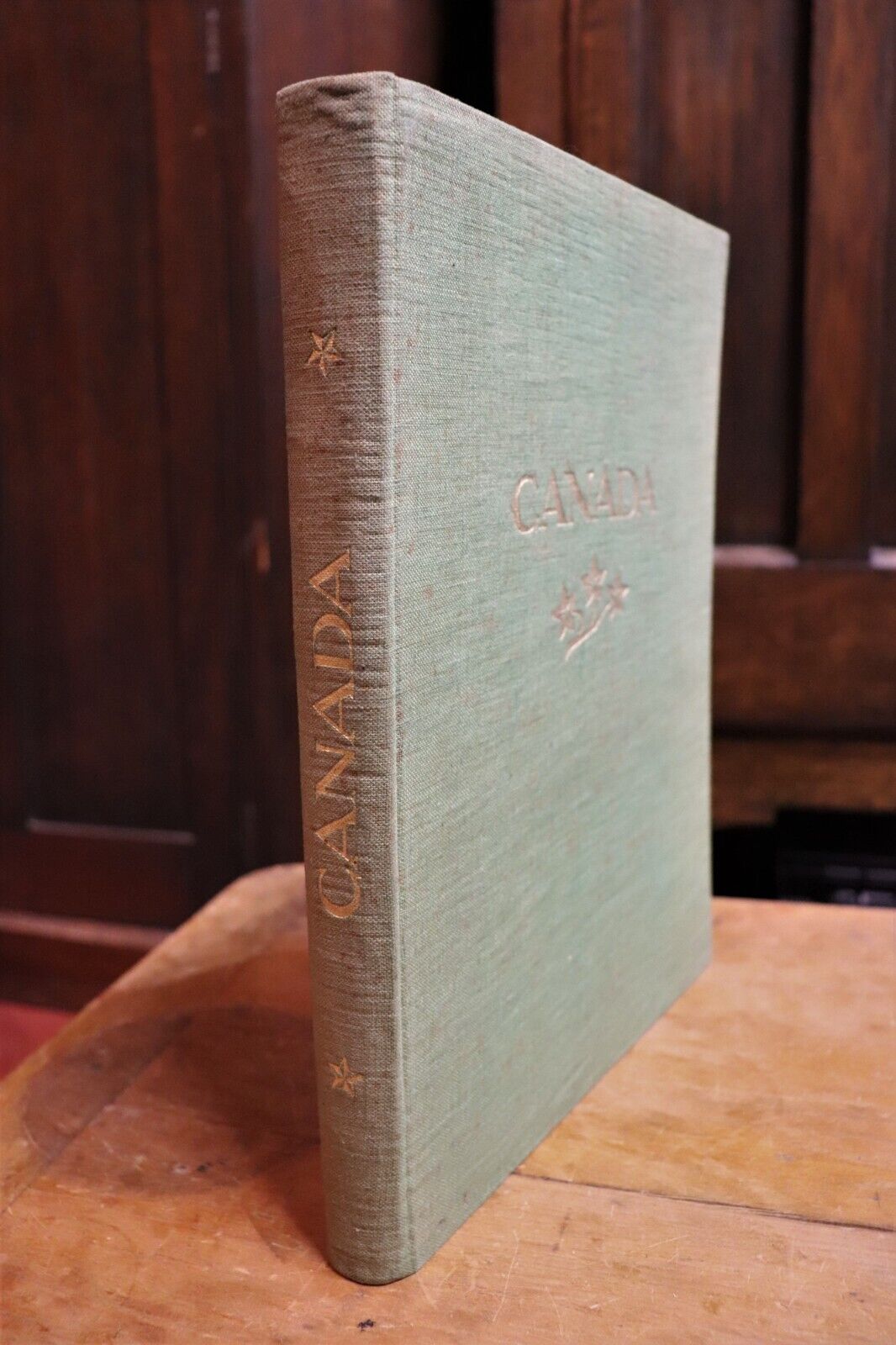 1926 Canada, Landschaft und Volksleben Antique German Photography Book