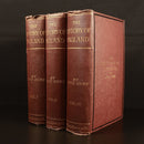 c1880 3vol The History Of England by David Hume Antique History Book Set-1