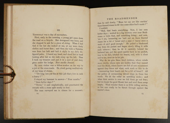 1911 The Roadmender by Michael Fairless Antique British Fiction Book