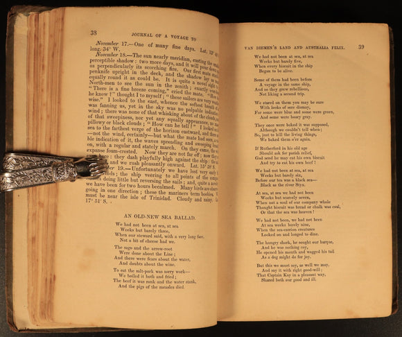 1845 Australia: Historical etc. by R. Howitt Antiquarian Australian History Book