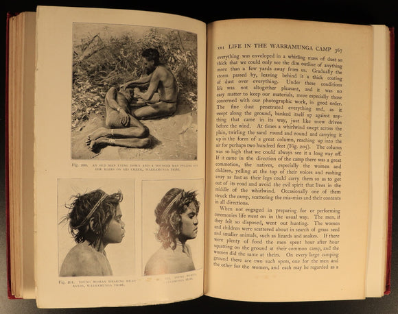 1912 Across Australia by B Spencer & FJ Gillen Antique Australian History Books