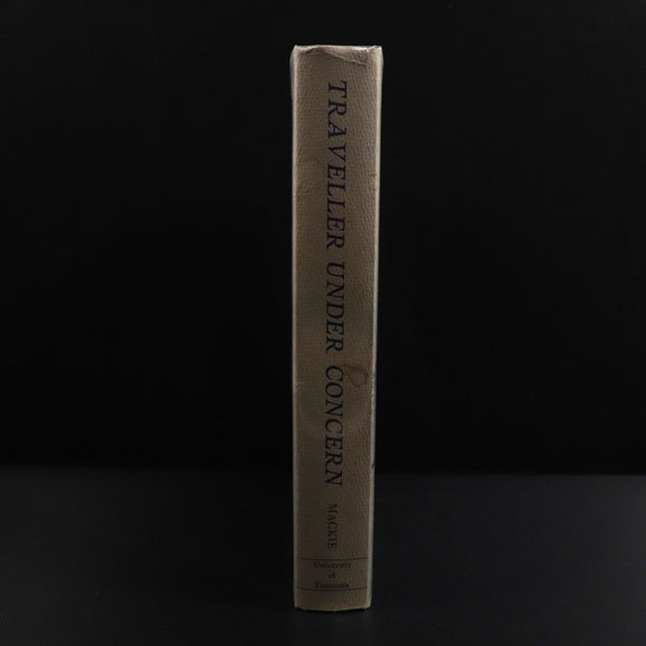 1973 Traveller Under Concern Frederick Mackie Australian Colonial History Book
