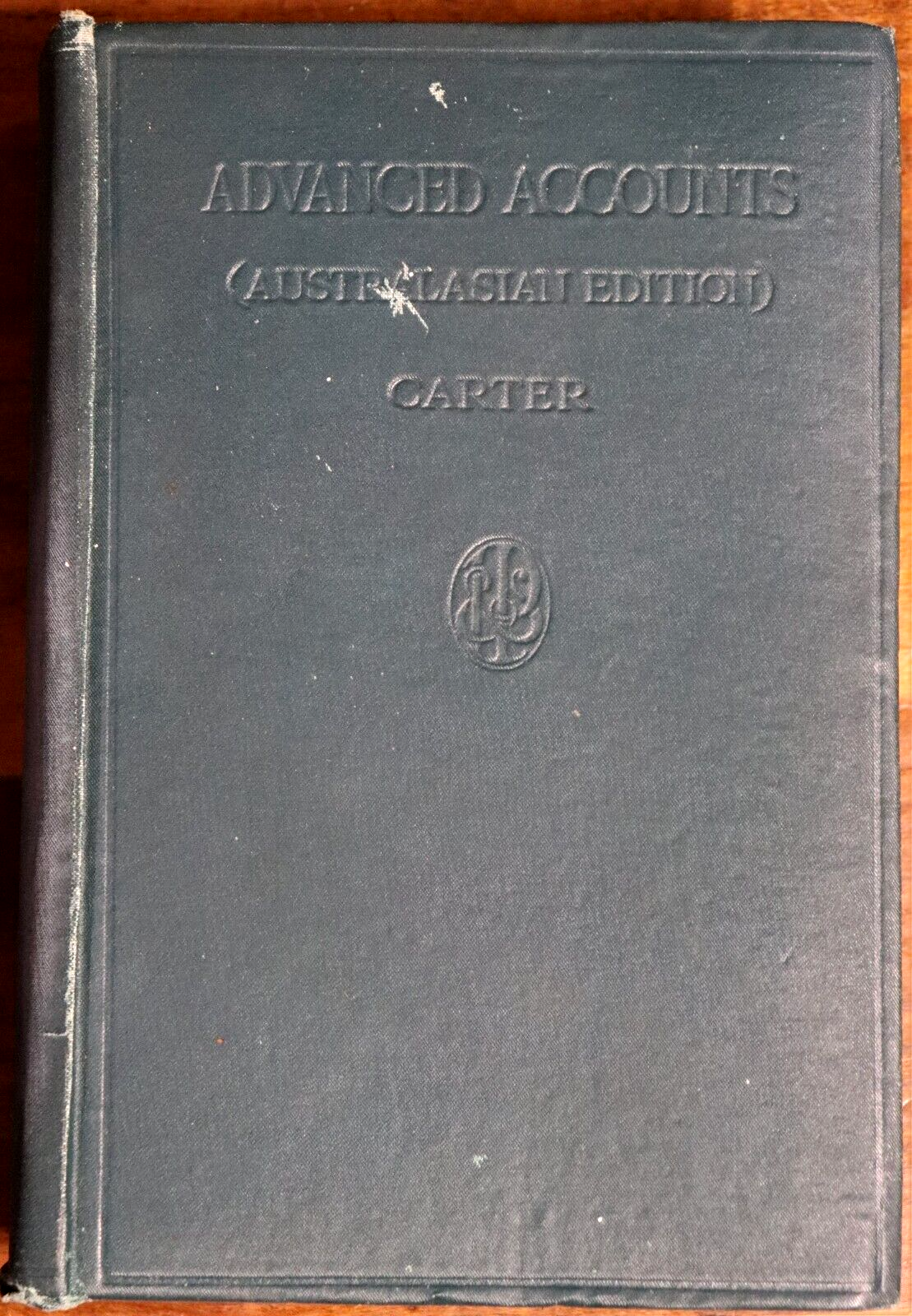 1944 Advanced Accounts Antique Australian Accounting Finance Reference Book - 0