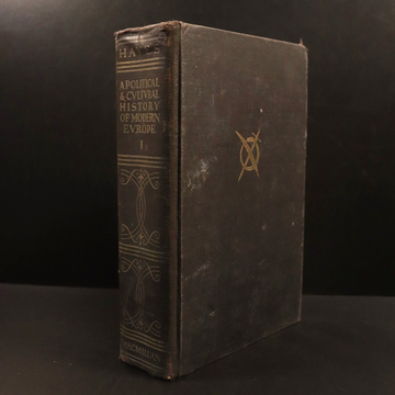 1950 Political & Cultural History Of Modern Europe by Carlton Hayes History Book
