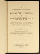 1900 Handbook Of Volumetric Analysis by Francis Sutton Antique Science Book-6