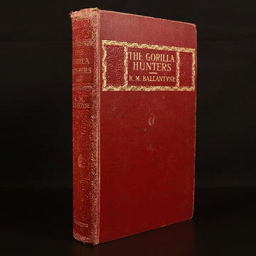 1904 The Gorilla Hunters by R.M. Ballantyne Antique Scottish Fiction Book