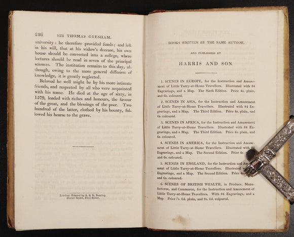 1824 2vol Beginnings Of Biography by I. Taylor Antiquarian British History Books
