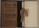 c1910 Philip's Tape Indicator Map Of London Antique British Map w/Tape Book-4