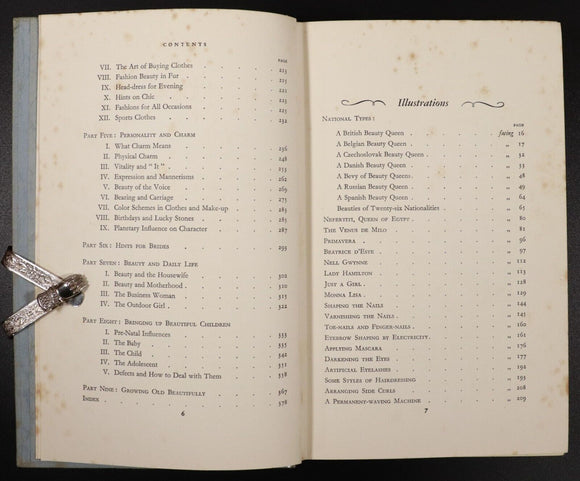 1935 How To Attain & Retain Beauty Antique Australian Beauty Reference Book