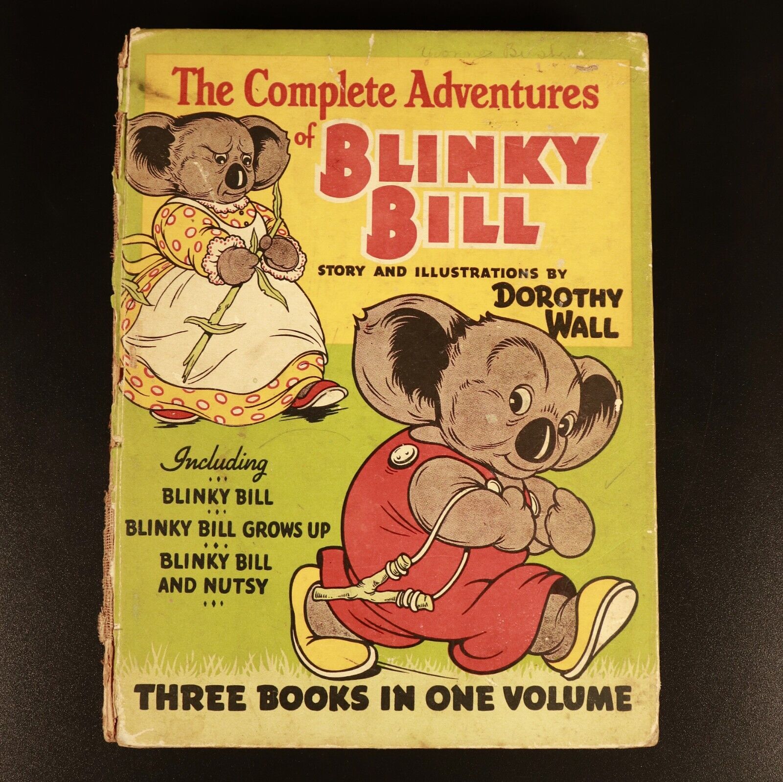 1942 The Complete Adventures Of Blinky Bill Vintage Australian Childrens Book