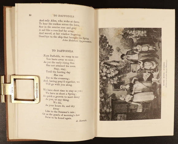 c1903 Greenwood Tree Book Of Nature Myths & Verses Antique Literature Book