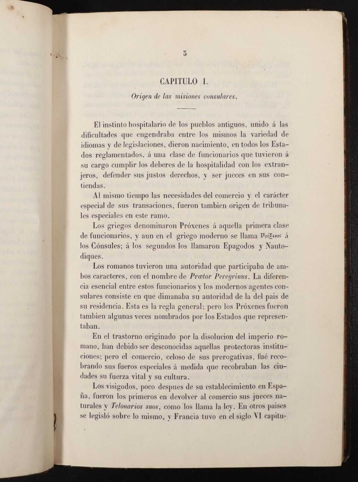 1858 Guía Práctica para los consulados de España Antiquarian History Book Spain