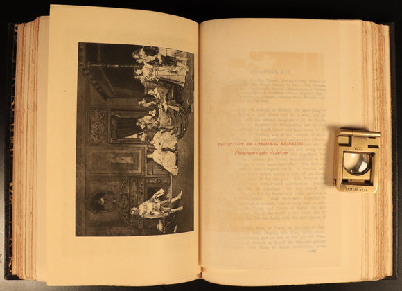 Memoirs Of Louis XIV & Regency 3vol Set 1901 Antique French Royal History Book