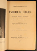 1906 L'Affaire Du Collier by F. Funcke-Brentano Antique French History Book-7