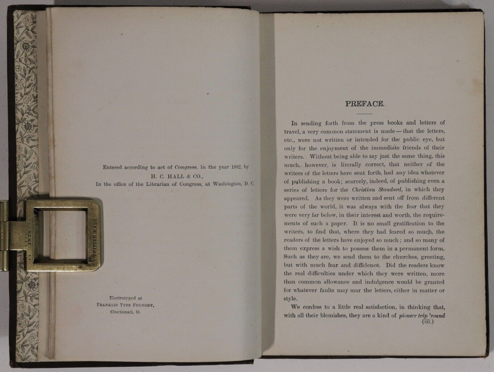 1882 A Trip Around The World T Coop & H ExleyAntique Travel & Exploration Book