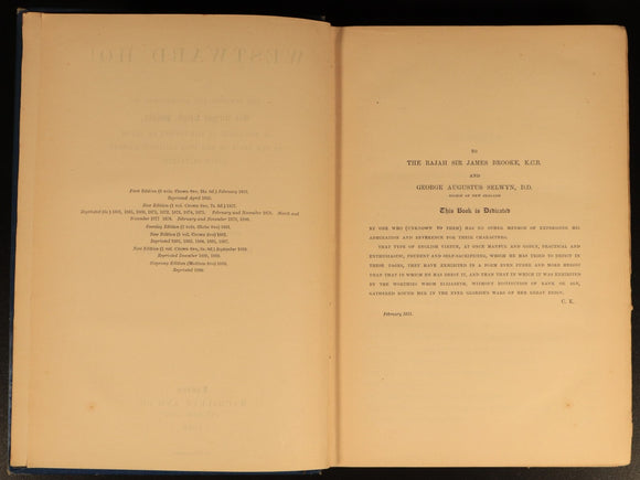 1890 Charles Kingsley Westward Ho! Hypatia Yeast etc Antique Fiction Books