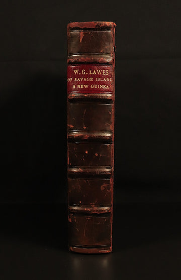 WG Lawes Of Savage Island & New Guinea 1909 Antiquarian Australian History Book - 0