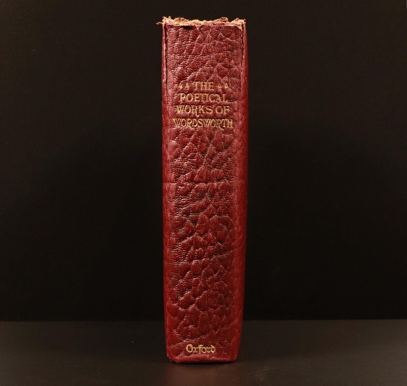1928 The Poetical Works Of Wordsworth Antique Poetry Book Editor T. Hutchinson