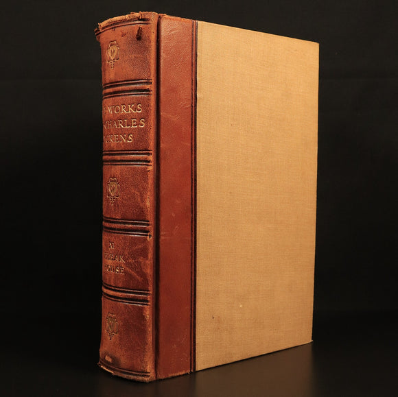 1912 Bleak House by Charles Dickens Antique Fiction Book Gresham V11