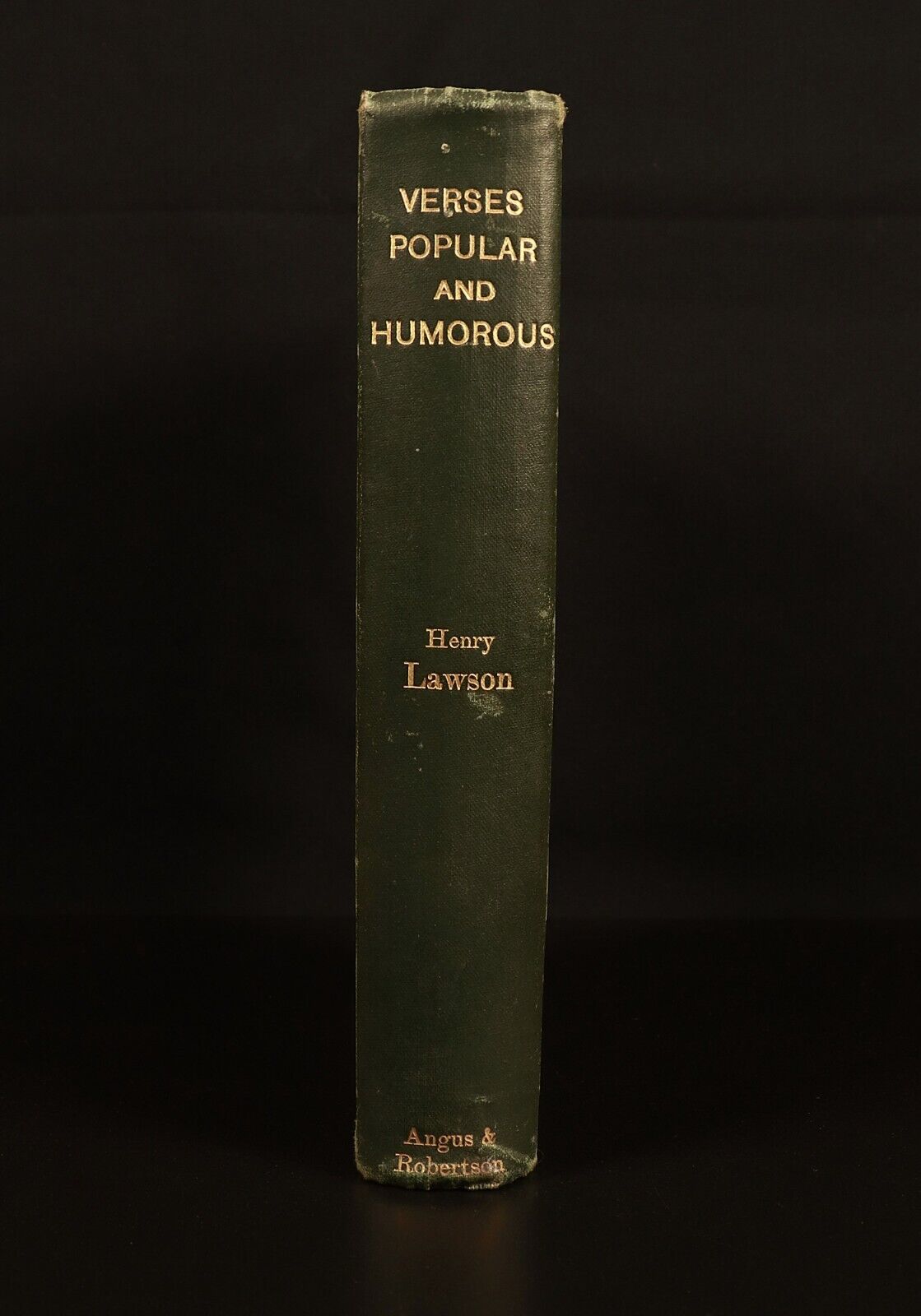 1900 Verses Popular & Humorous Henry Lawson Antique Australian Fiction Book - 0