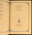 Folded Hands by Richard King c1932 Antique Philosophy & Wisdom Book Leather Bind-6