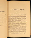 1912 Oliver Twist by Charles Dickens Antique Fiction Book Gresham V3-8