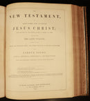 1855 The Catholic Family Bible + 1851 The New Testament Antiquarian Bible Rebind-19