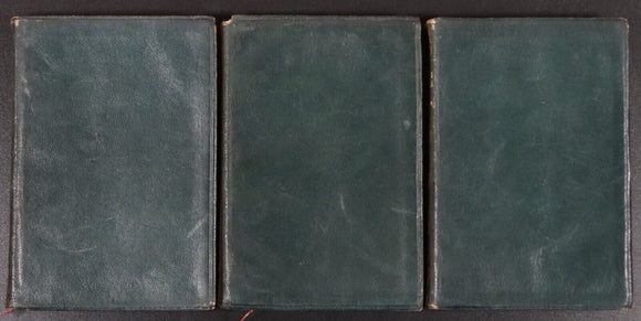 1904 3vol The Works of W.M. Thackeray Antique Fiction Books New Century Library