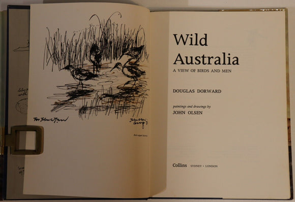 1977 Wild Australia: A View Of Birds & Men 1st Edition Natural History Book