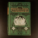 c1880 Famous Boys & How They Became Great Men Antiquarian British History Book-3