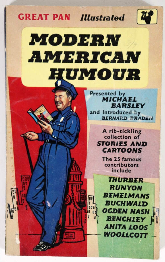 1959 Modern American Humour by Michael Barsley Vintage Comedy Book