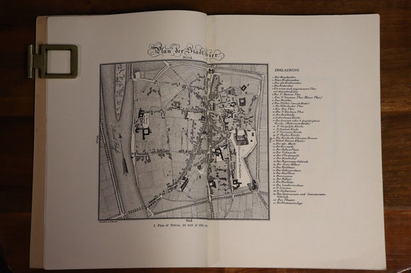 1928 The Holy City Of Treves by Egid Beitz Antique German History Book