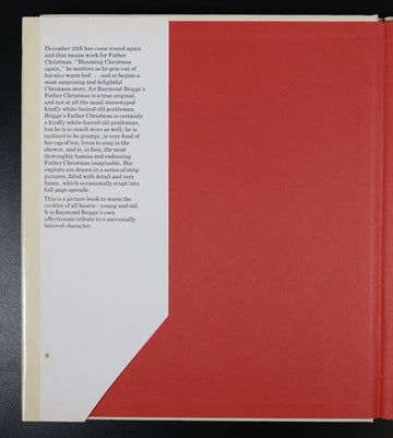 1973 Father Christmas by Raymond Briggs Vintage Childrens Book 1st Ed 2nd Print - 0