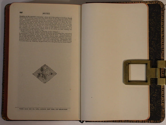 c1900 The Poetical Works Of Henry Longfellow Antique American Poetry Book