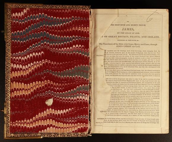 c1880 The Prince James Bible + The Psalms Of David Antiquarian Bible w/Maps