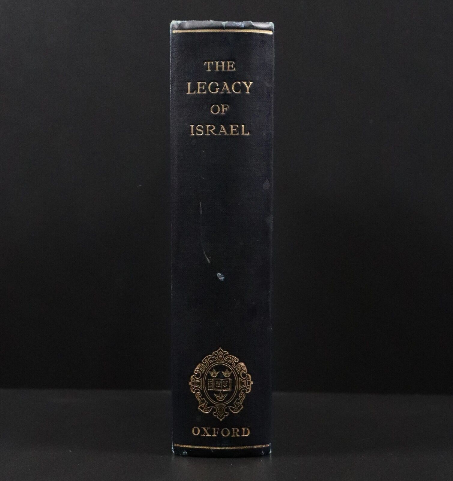 1928 The Legacy Of Israel by I. Abrahams Antique Middle East History Book