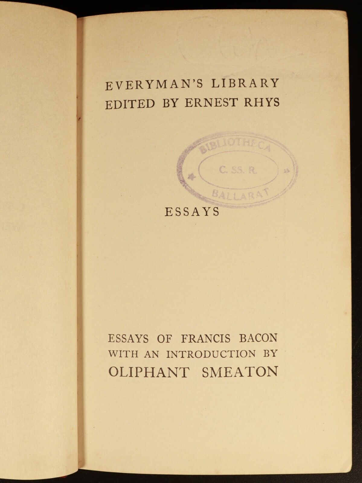 1928 Essayes Civill & Morall Of Francis Bacon Antique British Philosophy Book