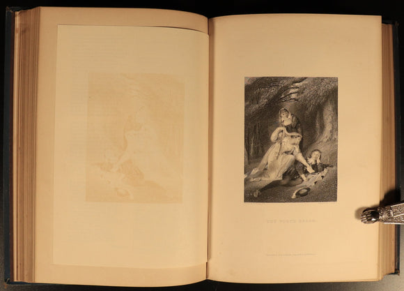 1890 The Casquet Of Literature by Charles Gibbon 6vol Antique History Book Set