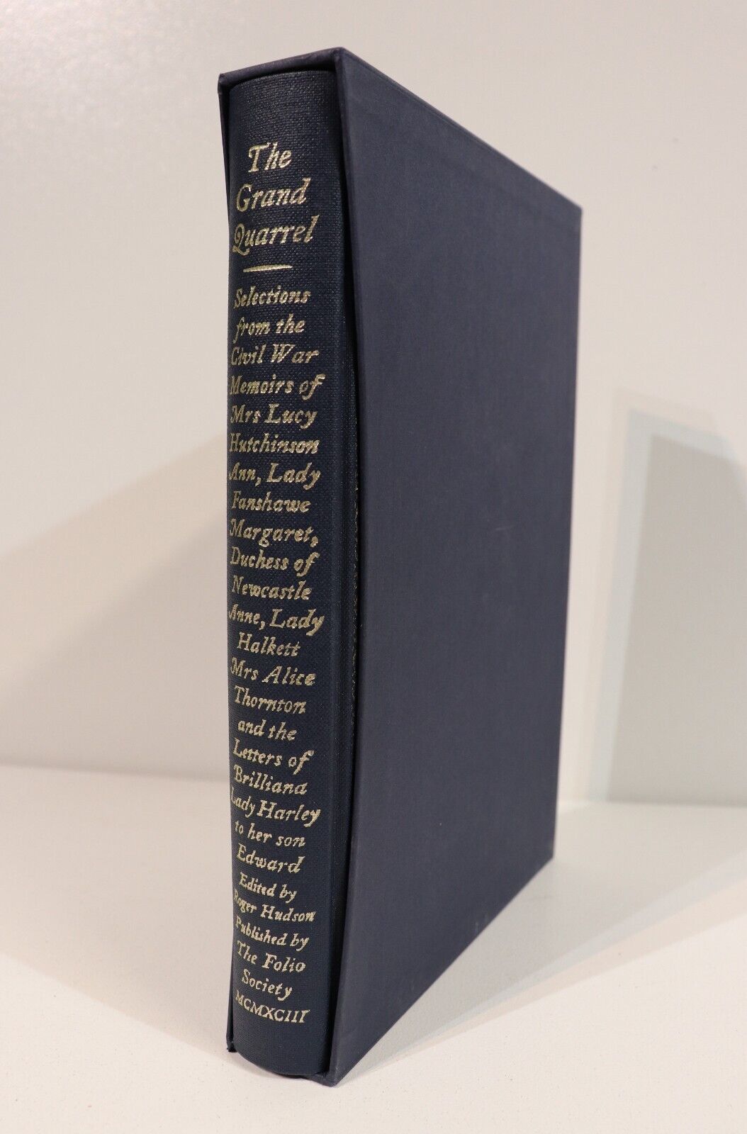 1993 The Grand Quarrel Folio Society American Civil War Book