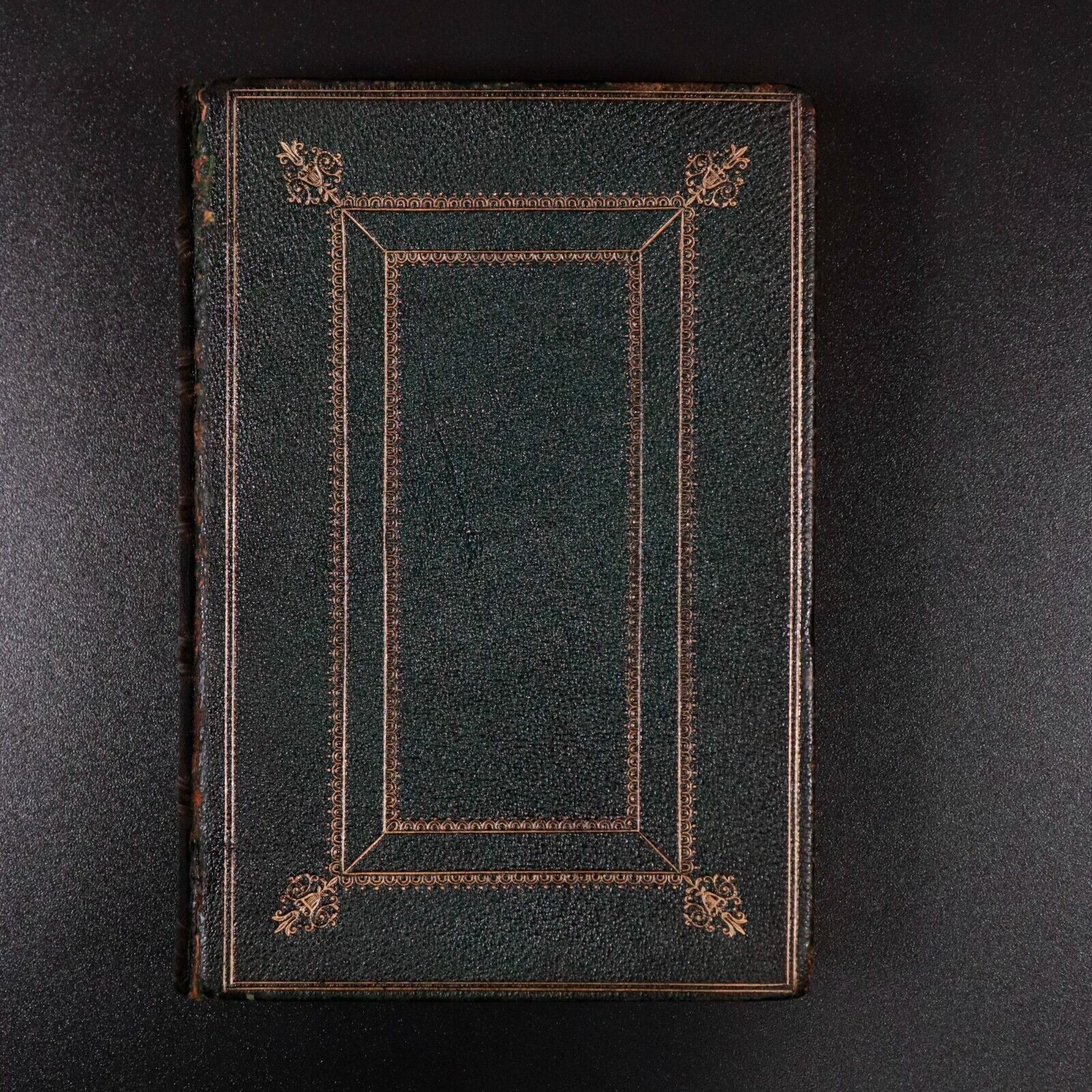 1879 The Works Of Alfred Tennyson Poet Laureate Antique Poetry Book Leather Gilt