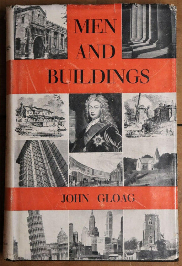 1950 Men and Buildings by John Gloag British Architectural History Book