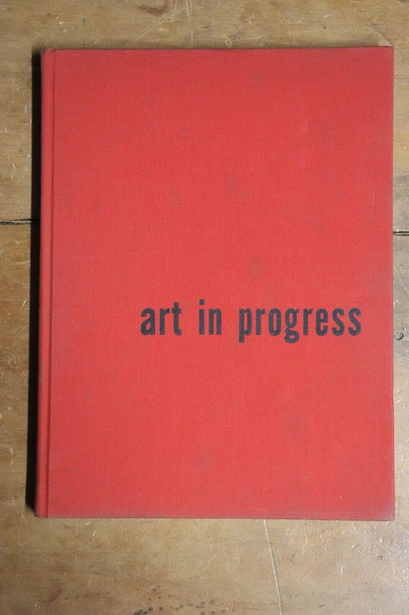 1944 Art In Progress - Museum Of Modern Art New York Vintage American Art Book