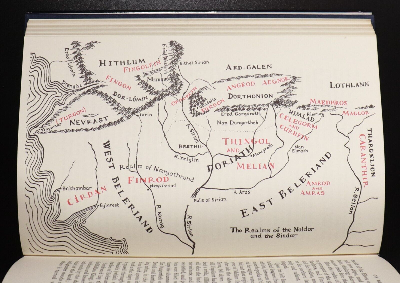 1977 The Silmarillion by J.R.R. Tolkien Fantasy Fiction Book 1st Ed With Maps