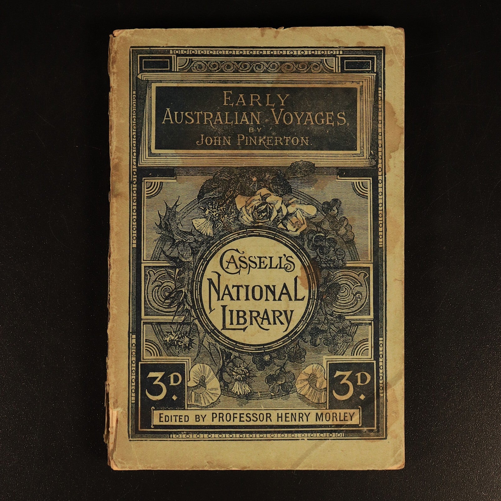 1886 Early Australian Voyages Pelsart Dampier Tasman Antiquarian History Book