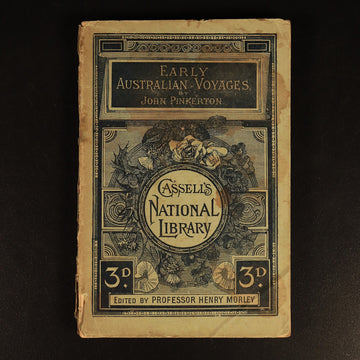 1886 Early Australian Voyages Pelsart Dampier Tasman Antiquarian History Book